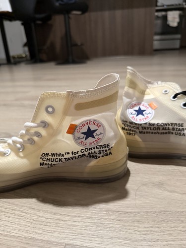 Off white converse - converse, chuck