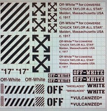 OFF WHITE PER CHUCK TAYLOR ALL