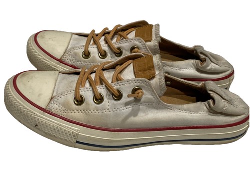Converse off white sneakers